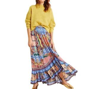 Allaire High-Low Maxi Skirt
